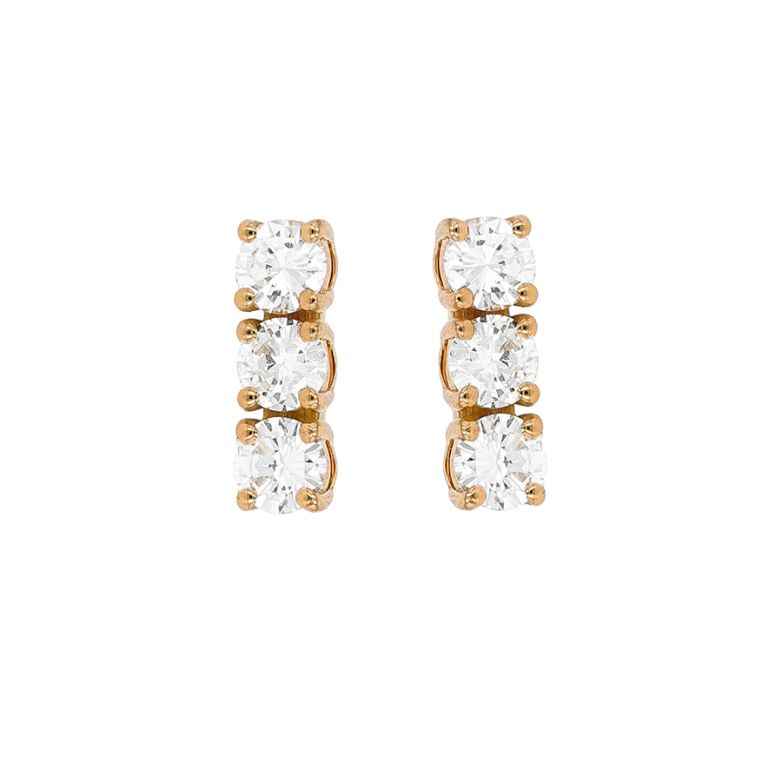 Acheter Boucles d'oreilles diamants 1 carat or jaune 2.08g Comme neuf - 1700,00 € Boucles d'oreilles diamants 1 carat or jaune 2.08g Comme neuf - reconditionné disponible sur Gemme Les Bijoux